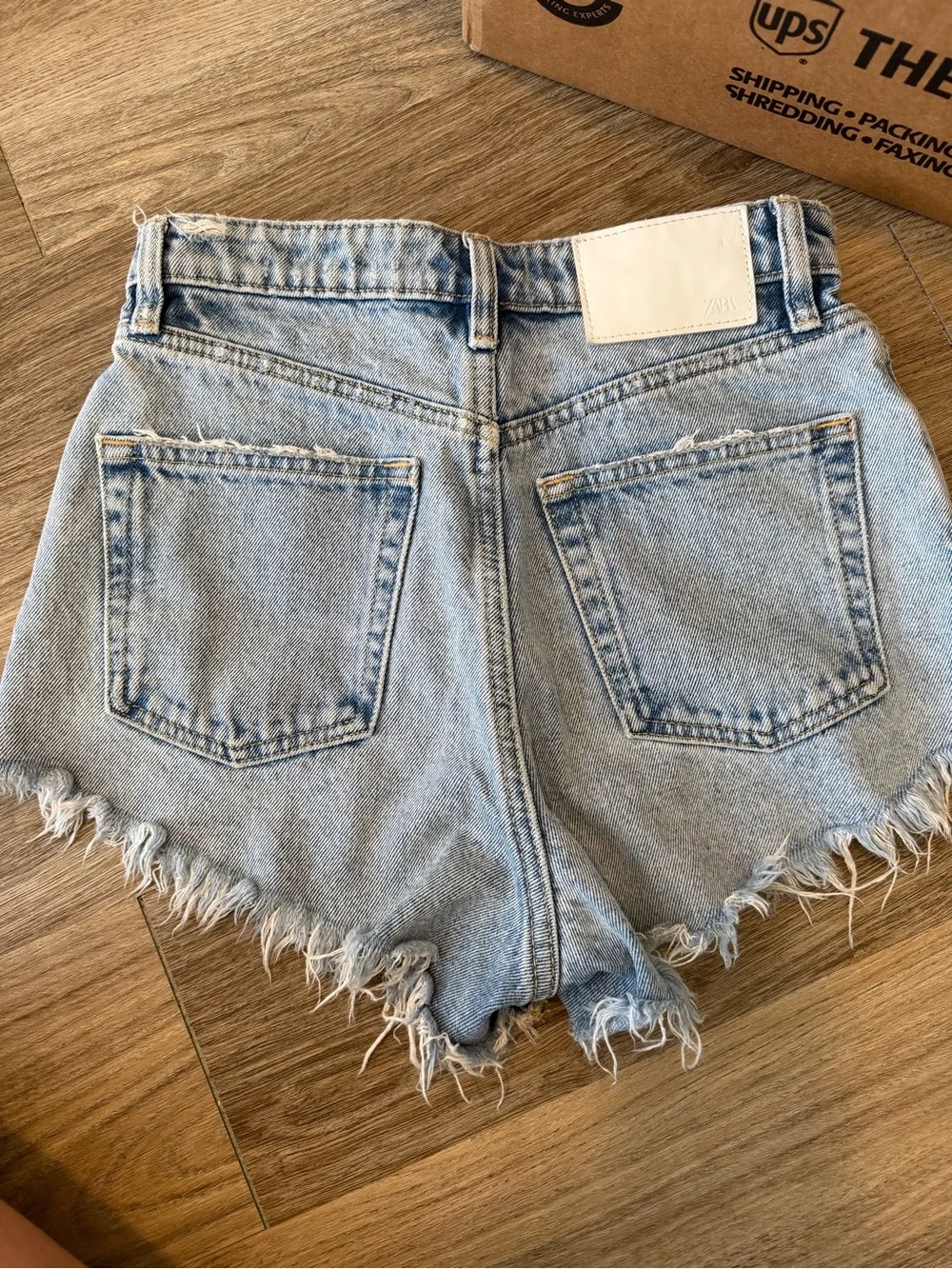 Zara light blue